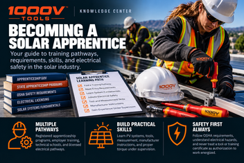 Solar Apprentice Guide: Training, Safety & Career Paths | 1000V Tools ...