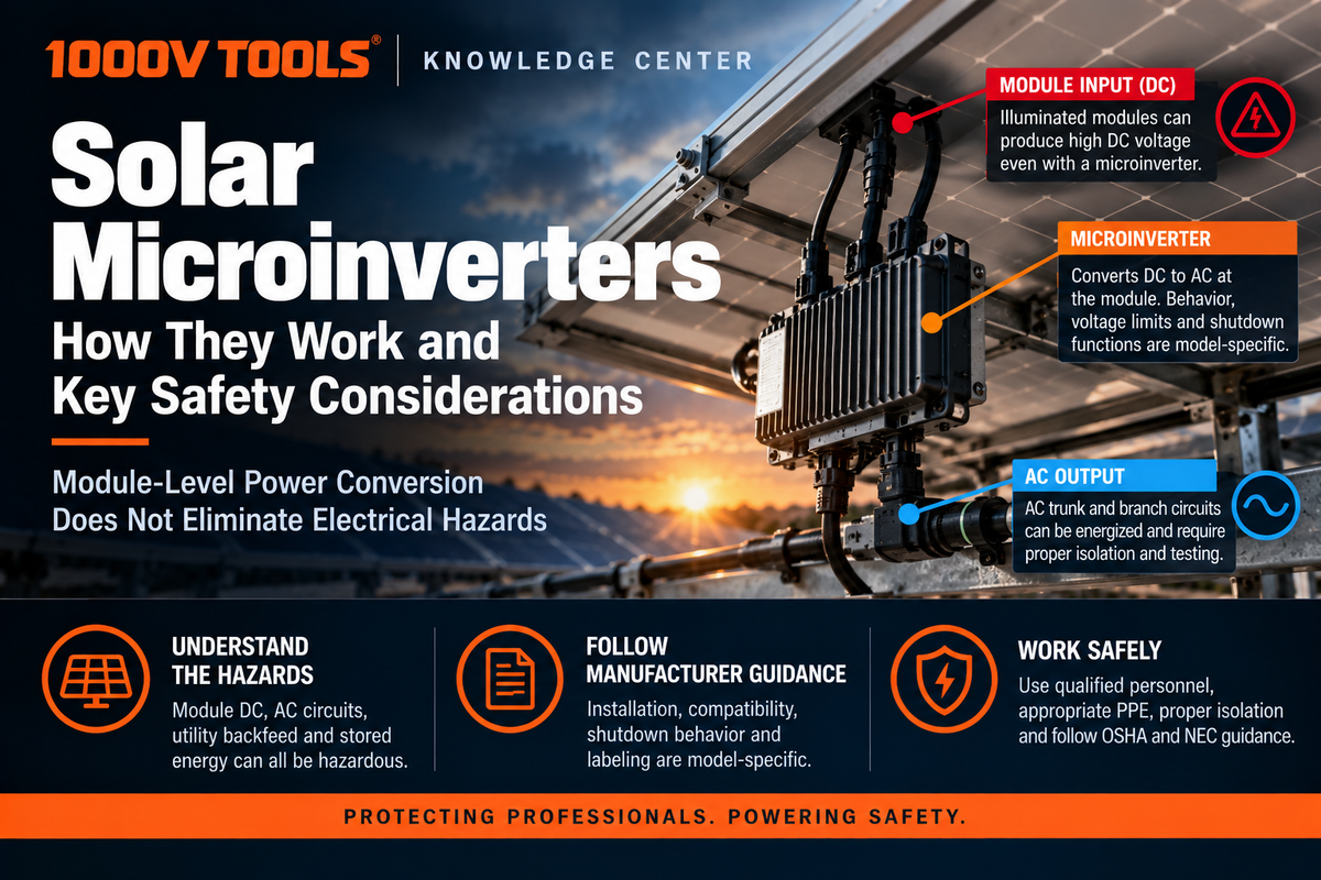Microinverter Safety for Solar PV | 1000V Tools – 1000VTOOLS, LLC