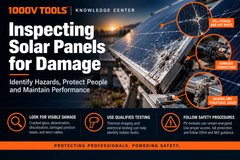 Inspecting Solar Panels for Damage | 1000V Tools – 1000VTOOLS, LLC