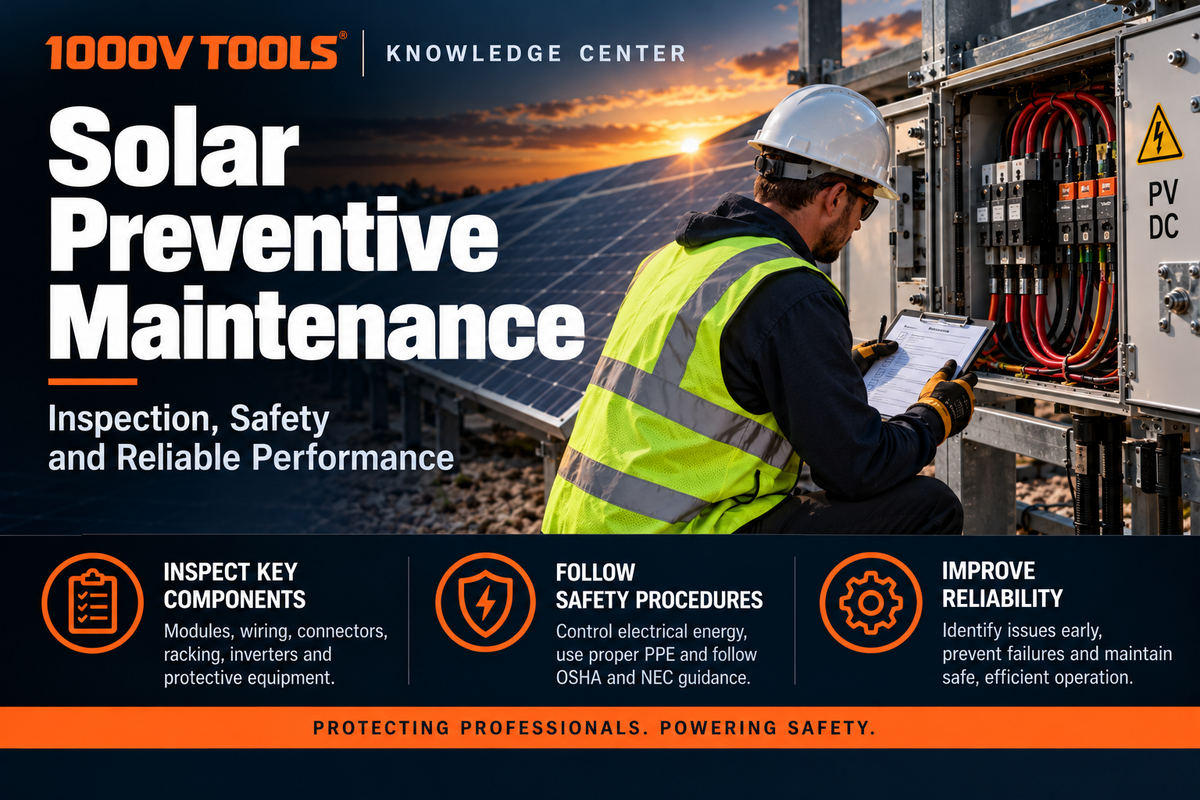 Solar Preventive Maintenance Guide | 1000V Tools – 1000VTOOLS, LLC