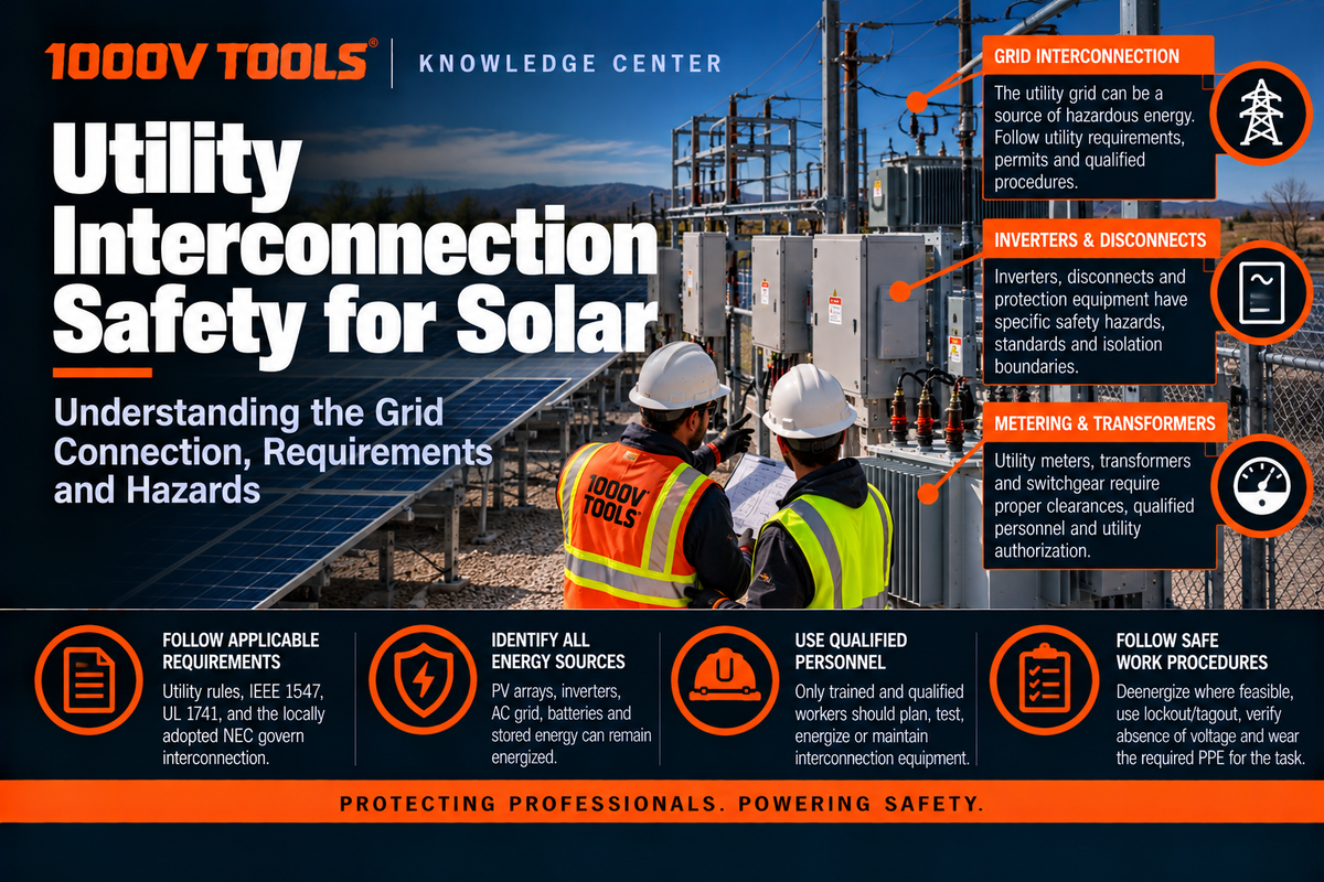 Safety Language Solar Utility Interconnection Safety | 1000V Tools β 1000VTOOLS, LLC