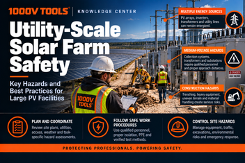 Utility-Scale Solar Farm Safety | 1000V Tools – 1000VTOOLS, LLC