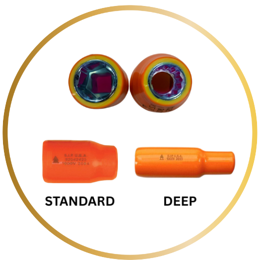 1000V METRIC INSULATED SOCKETS