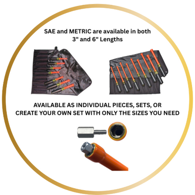 1000V INSULATED NUT DRIVERS
