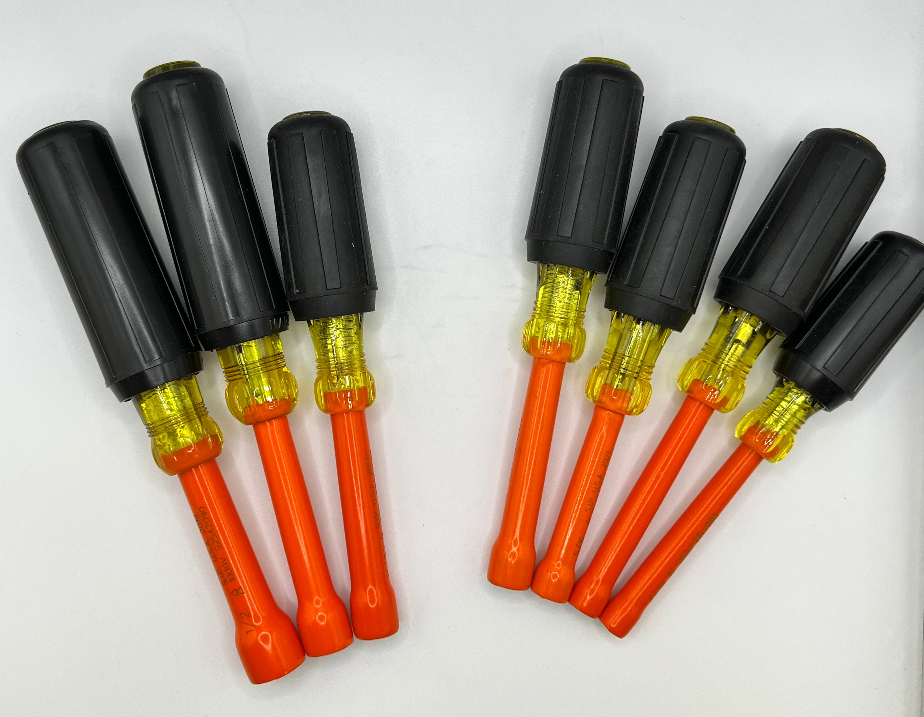 S25921  7-Piece 3" Shank SAE Nut Driver Set