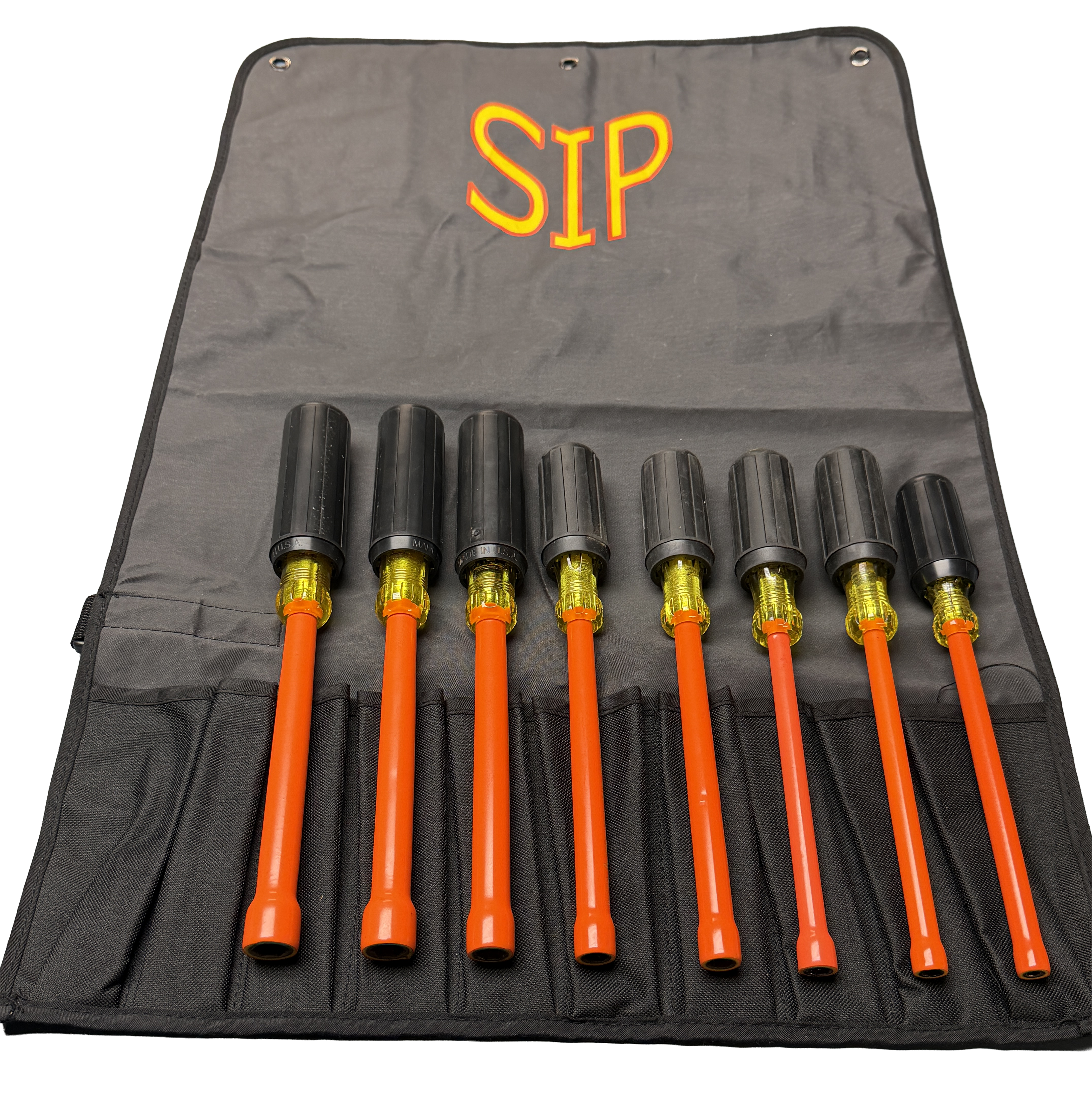 S25925L 8-Piece 6" Shank Metric Nut Driver Set