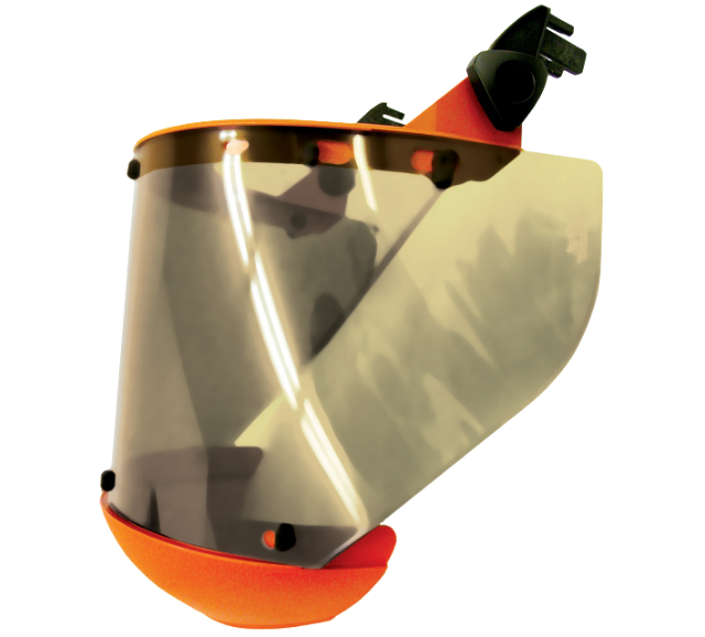 Face Shield w/ Chin Cup & Hard Hat Bracket | AS1000NZ