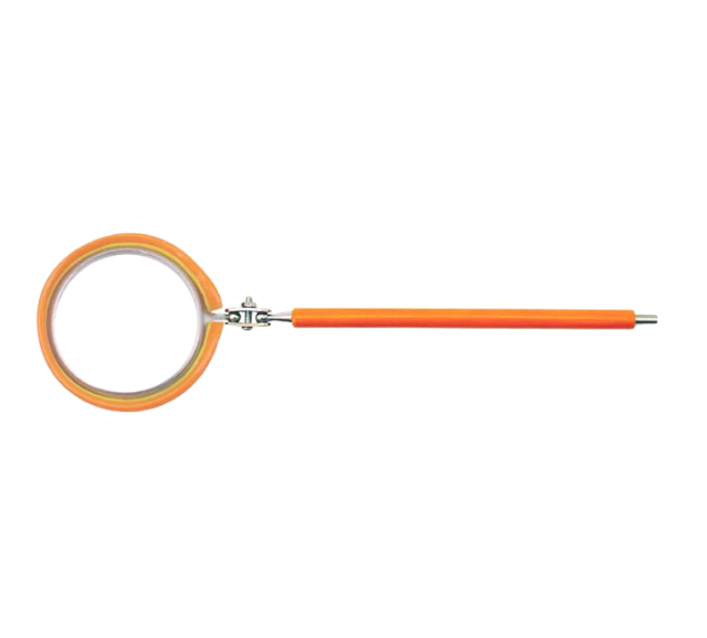 S276S2-18  3-1/4" CIRCULAR MIRROR 18" OAL WITH PICKUP MAGNET