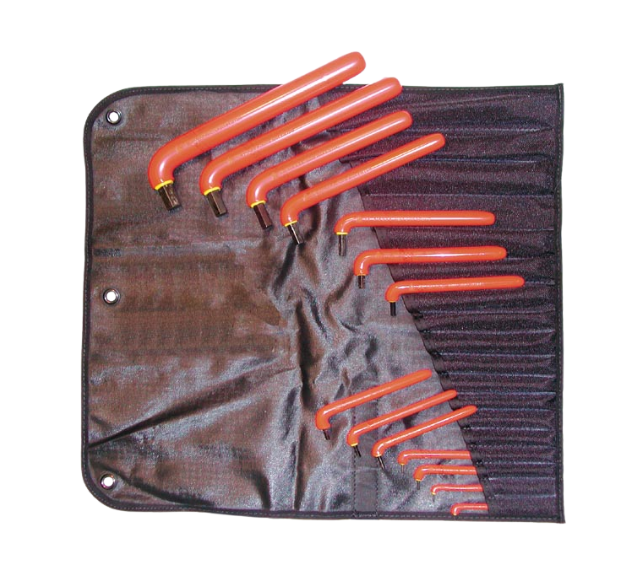 S2610217 - HEX WRENCH 1/16 - 5/8" 16 PCS TYPE L LONG ARM