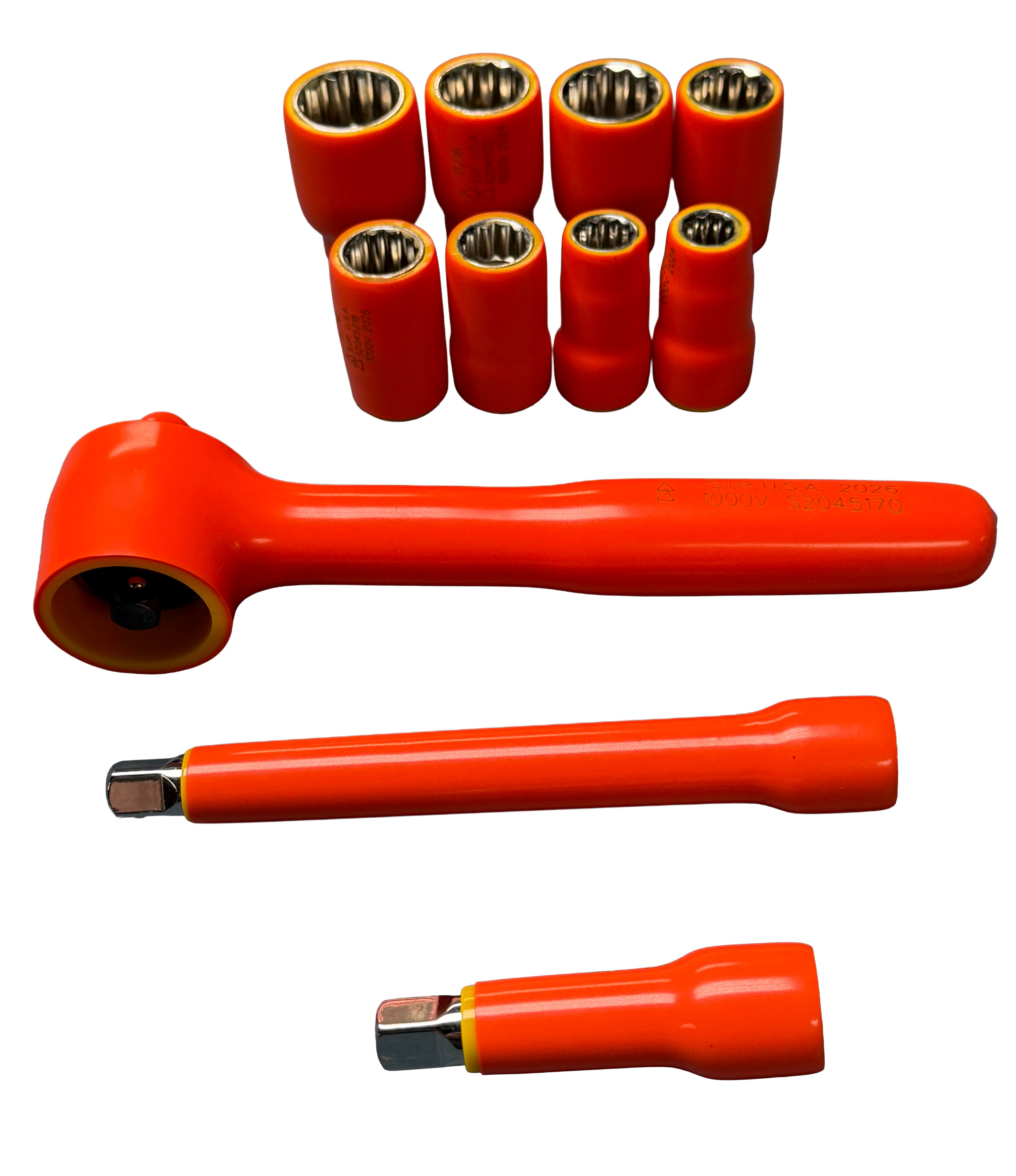 S103-ST  11-Piece 3/8" Drive SAE Standard Socket Set