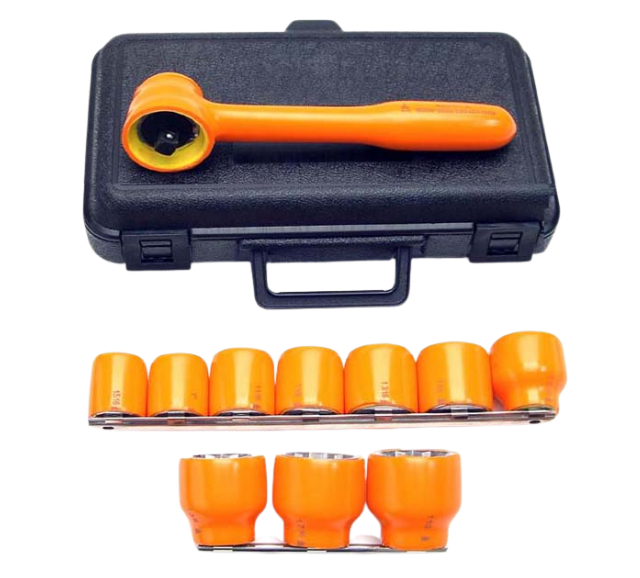 S204946  13 PCS CLOSE QUARTERS SOCKET SET 1/4" DRIVE