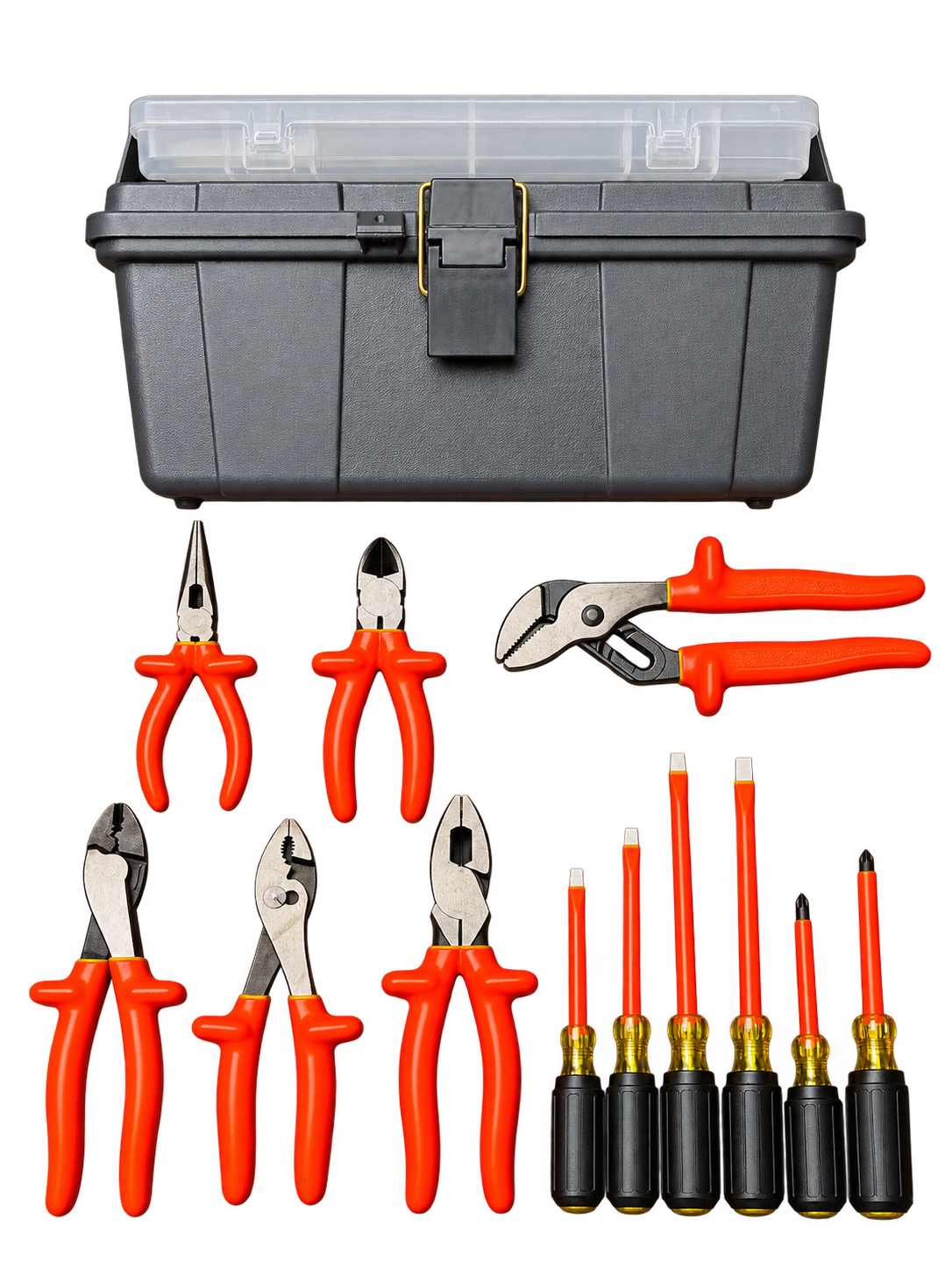 TK15LM - KIT DE DISTRIBUCIÓN SECUNDARIA AISLADO DE 1000 V PARA LINEMAN | Alicates de liniero IEC 60900
