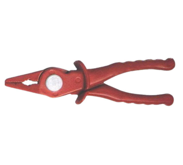 KN9862 - Gripping Plastic Plier (for meter & fuse work) 7-1/2""; 1-1/2"" Jaw. Fiberglass construction for strength and light weight