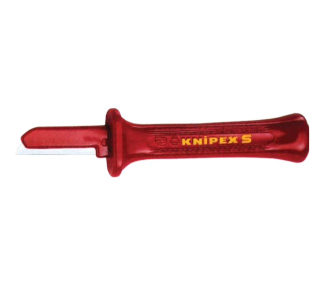 INSULATED BLADE BACK CABLE KNIFE 7"; 2" BLADE  - KN9854