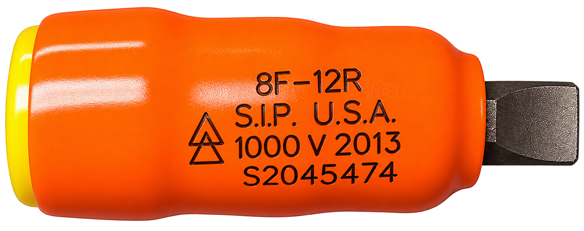 S2045471 VASO DE IMPACTO RANURADO #4 DE 3/8" DR CON VÁSTAGO DE 1/4" | Vaso de impacto SAE IEC 60900