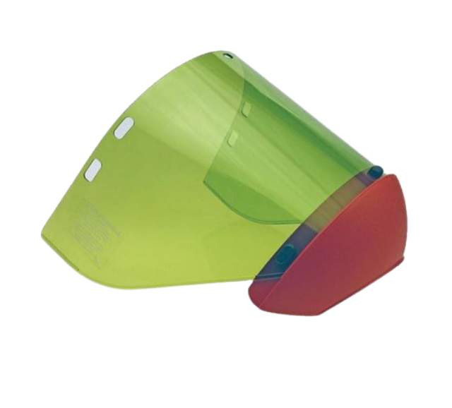 Polycarbonate Replacement Face Shield with Chin Guard / AS1000PC