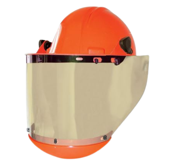 Pro - Shield / Hard Hat & Face Shield Complete with Chin Guard / AS1000HAT