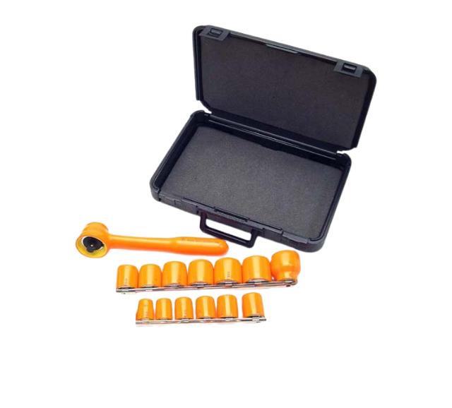 S204653  16 PCS CLOSE QUARTERS SOCKET SET 3/8" DRIVE
