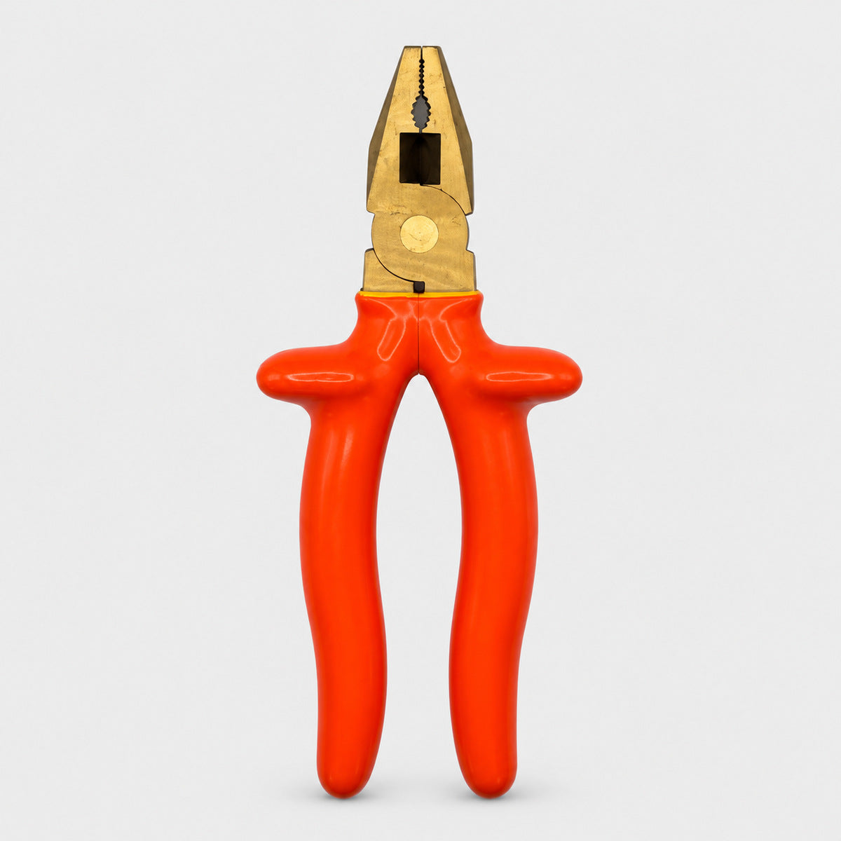 S21348-NS 1000 VOLT INSULATED NON-SPARK NON-MAGNETIC 8" LINESMAN PLIER