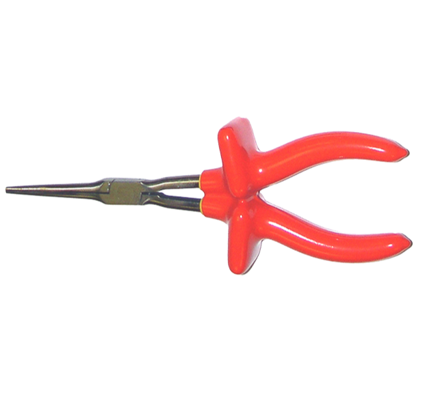S214048 7" Long Reach Thin Needle Nose Non-Serrated Thin Profile