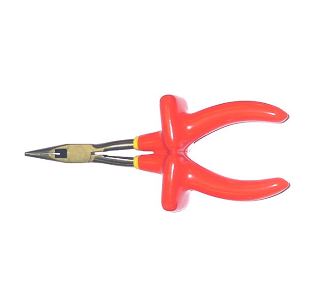 S21718  PLIER LONG REACH 8"" FLAT NOSE