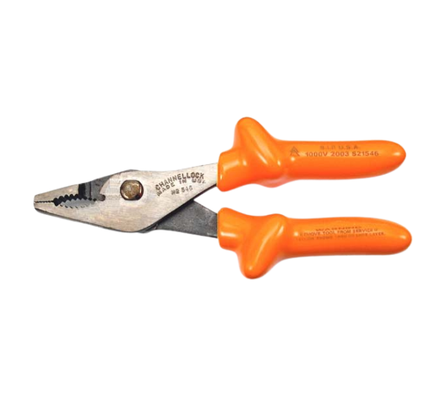 S21546  PLIER SLIP JOINT 6"" HD WITH CUTTING SHEAR
