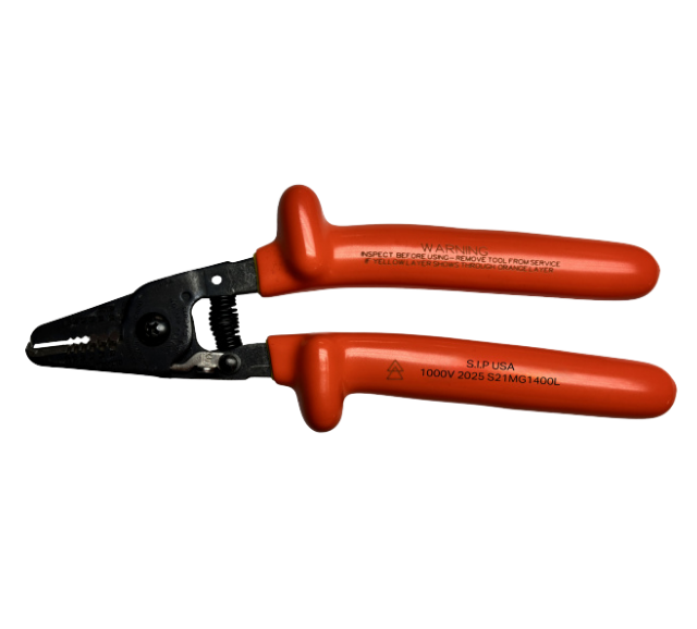 S21MG1400L Wire Tie Removal Tool / Wire Stripper with Extended Handles (12-22AWG)