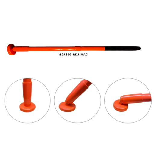 S27300-ADJ-MAG 1000V Insulated Magnetic Pickup Tool with Adjustable Head