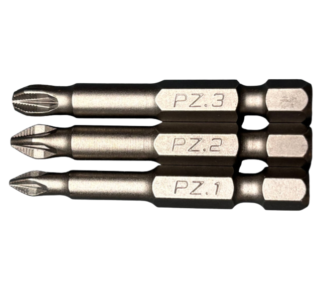 S2742614-PZ  1000v MAGNETIC POZIDRIV SCREWDRIVER with PZ1, PZ2, and PZ3 Bits