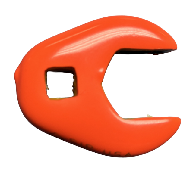 1000v INSULATED 3/8" DRIVE METRIC CROWFOOT WRENCHES (SIZES 10MM - 19MM))