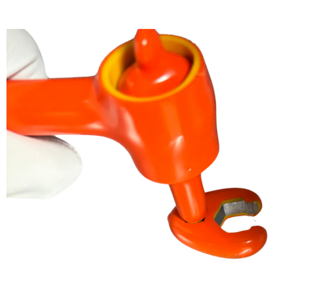 1000v INSULATED 3/8" DRIVE SAE FLARE NUT CROWFOOT WRENCHES (SIZES 3/8" - 3/4")