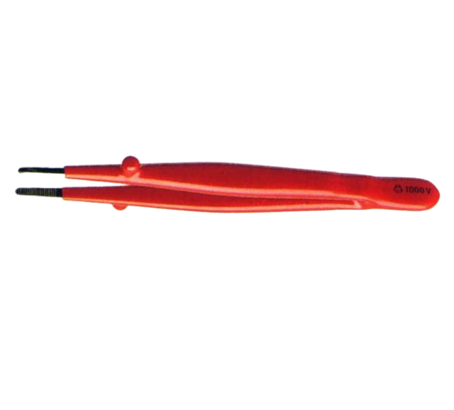 S309207145 TWEEZER 5-3/4" STRAIGHT TYPE AND WIDE TIP
