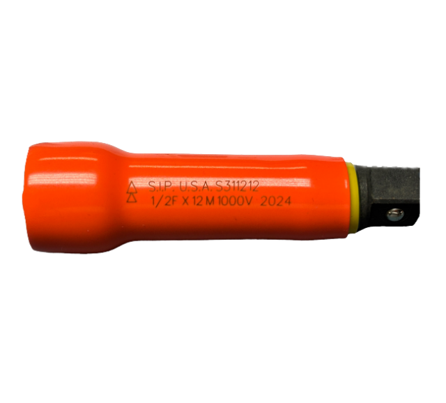 S311212  1/2"F - 1/2"M  INSULATED ISOLATED IMPACT ADAPTER