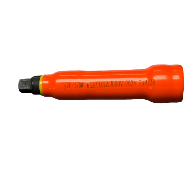 S311238  1/2"F - 3/8"M INSULATED ISOLATED IMPACT ADAPTER