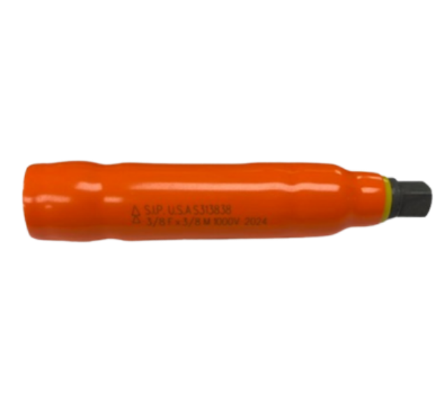 S311412  1/4"F - 1/2"M INSULATED ISOLATED IMPACT ADAPTER