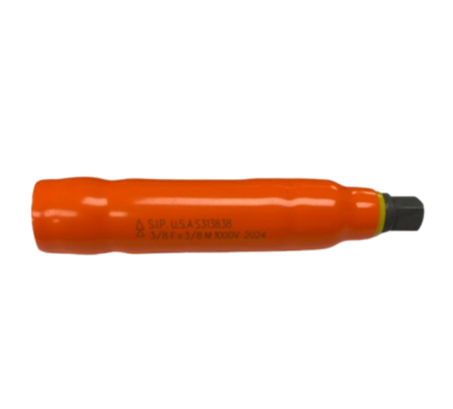 S311438  1/4"F - 3/8"M INSULATED ISOLATED IMPACT ADAPTER