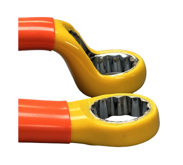 1000v INSULATED SAE OFFSET BOX END WRENCHES (SIZES 5/16" - 1-1/4")