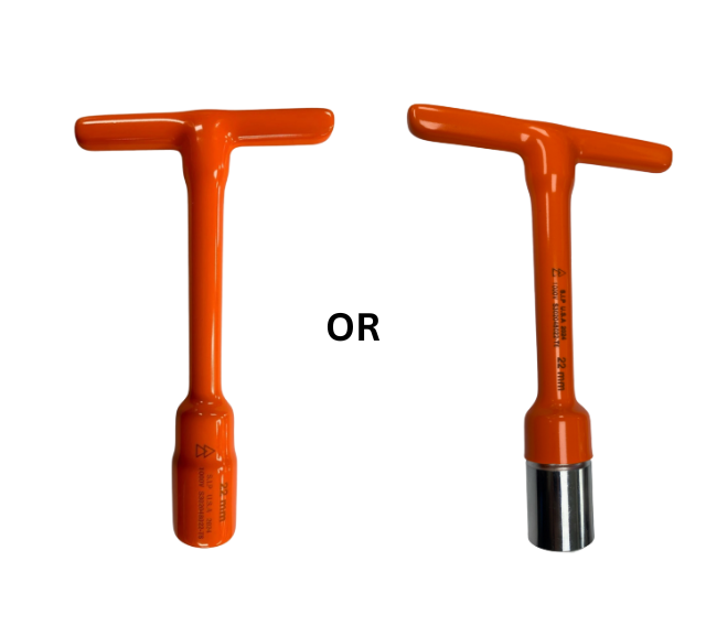 One Piece "T" Handle Socket Driver (w/Any Size Socket)