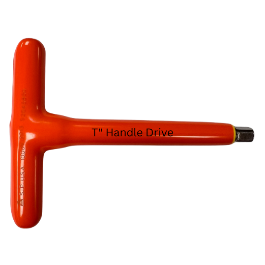 1000v Insulated "T" Handle Drive for Sockets