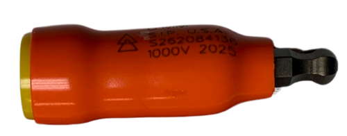 Alternate view of 1/4" Drive SAE and Metric 1000V Insulated Hex Ball Wobble Sockets 2"