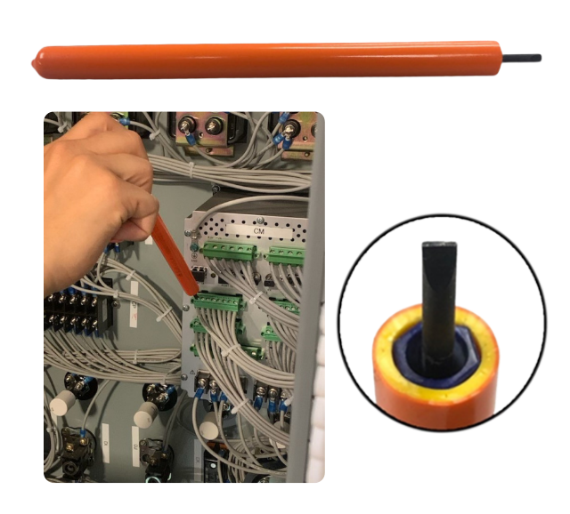 1000v Insulated Long Reach Electronic (Jewelers) Screwdrivers 8" Length